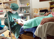 巻き爪矯正施術写真